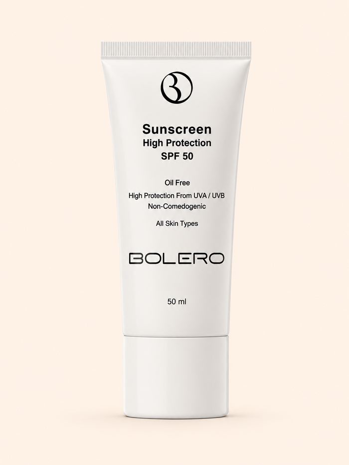 کرم ضد آفتاب بولرو SPF50 محافظت قوی UVA و UVB