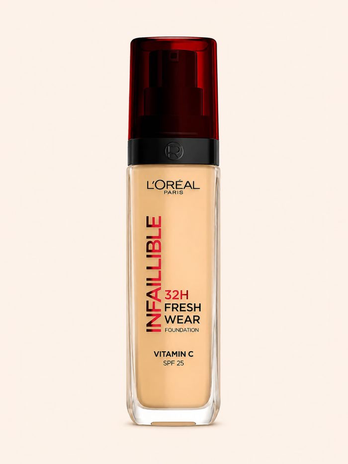 کرم پودر مایع لورآل Infaillible 32H SPF25