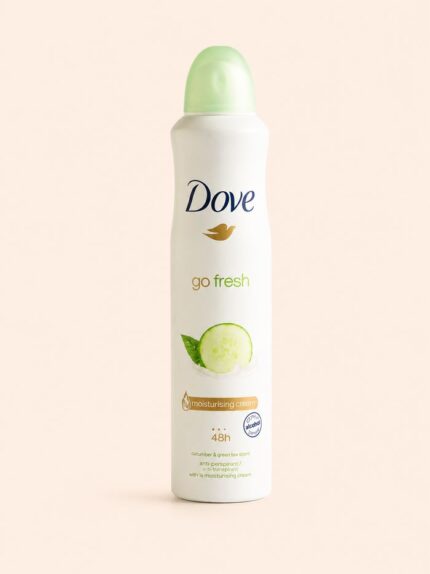 اسپری ضد تعریق زنانه داو Go Fresh چای سبز و خیار 250 میل آرایشی لونا