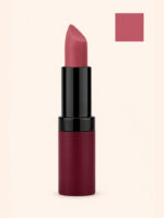 رژ لب جامد گلدن رز مدل Velvet Matte 12