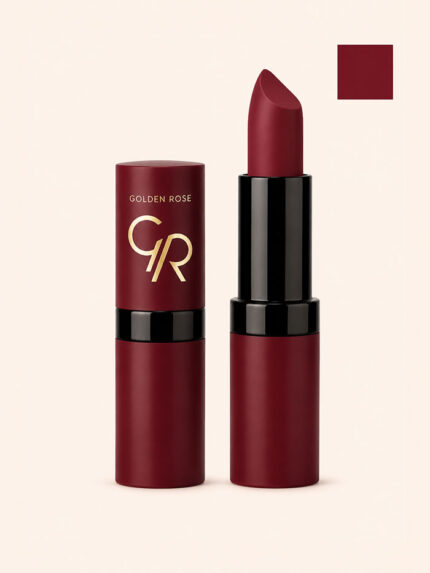 رژ لب جامد گلدن رز مدل Velvet Matte 25