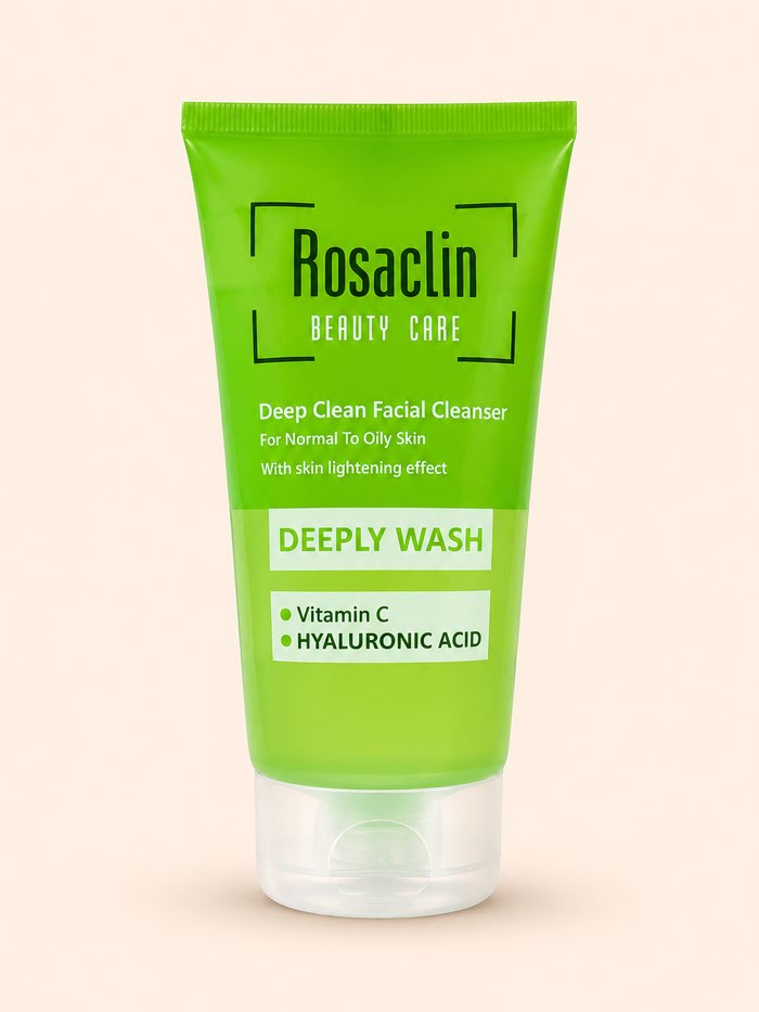 ژل شستشو صورت رزاکلین Deeply Wash پاک کننده عمیق پوست چرب و مختلط ژل شستشو صورت رزاکلین Deeply Wash پاک کننده عمیق پوست چرب و مختلط
